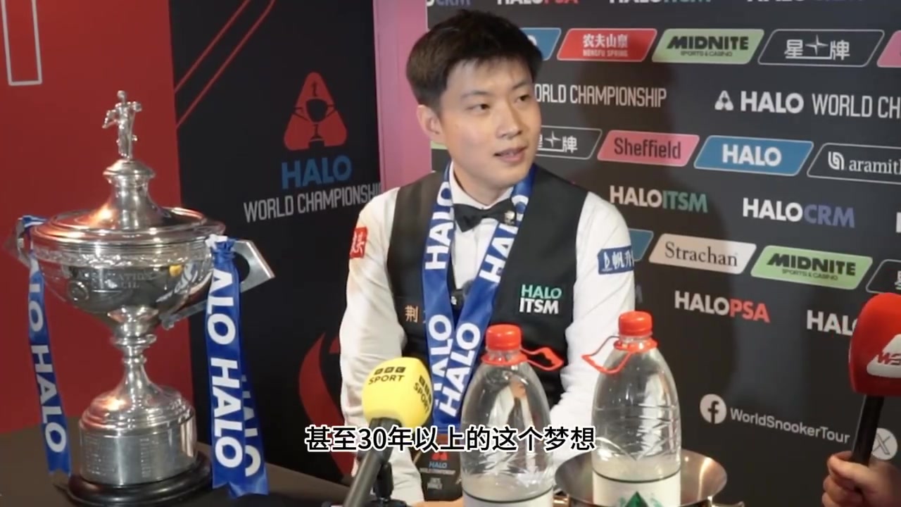 j9九游真人游戏第一平台赵心童：夺冠后从零开始，从练习斯诺克开始就梦想拿到世锦赛冠军